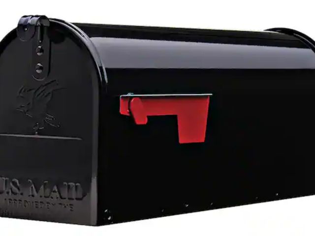 Lot 96-211801 - Architectural Mailboxes
Elite Black, Medium, Steel, Post Mount Mailbox
New