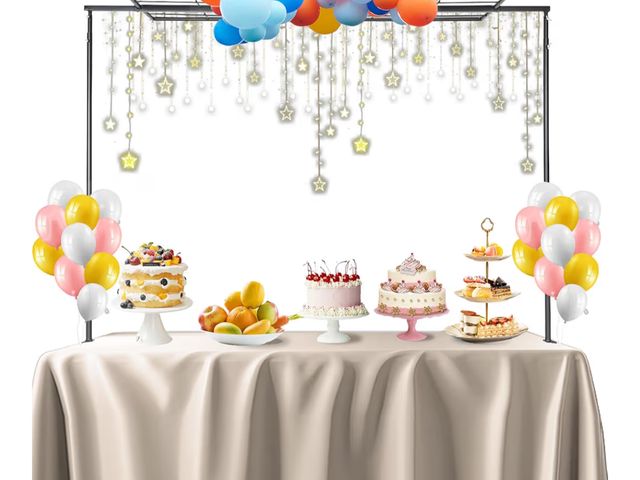 Lot 96-180609 - Hopesun
Visit the Store
4.3
4.3 out of 5 stars
(501)
Over The Table Rod Stand with Clamps 50-102" Ad...