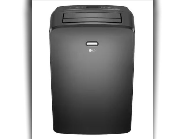 Lot 96-225719 - LG 8,000 (DOE) BTU 115-Volt Portable Air Conditioner Unit Cools 350 sq. ft. with Dehumidifier and Wi...