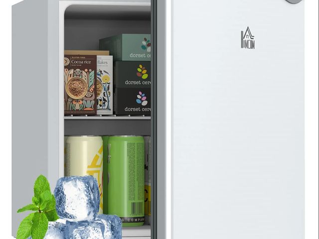 Lot 96-159642 - HOMCOM Mini Freezer Countertop, 1.1 Cu.Ft Compact Upright Freezer with Removable Shelves, New MSRP $...