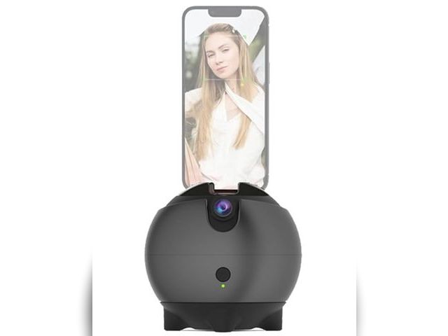 Lot 96-171009 - AI Auto Face Tracking Gimbal Stabilizer for Smartphone Desktop Selfie Stabilizer for Phone Robot Cam...