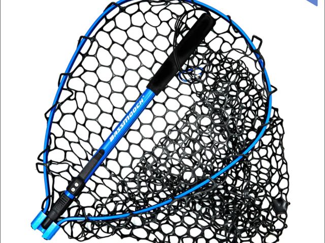 Lot 96-163698 - Hog Stopper Silicon Mesh Landing Net Appears unused Slightly different from stock image