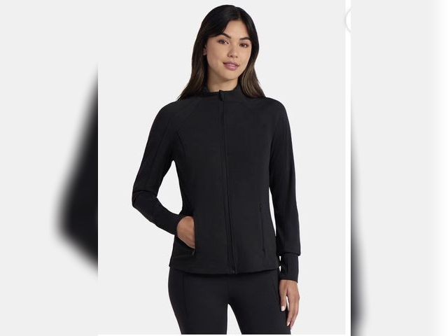 Lot 96-211542 - Avia Women's and Women's Plus SoftSculpt Zip Up Active Jacket, Size S New