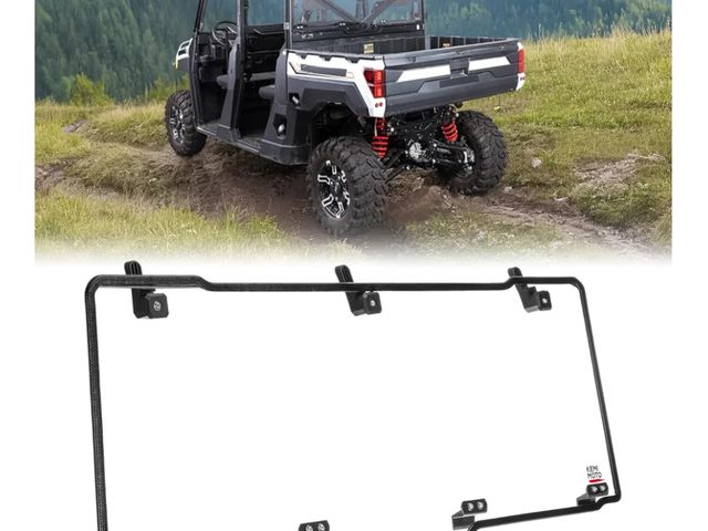 Lot 96-159173 - KEMIMOTO UTV Rear Window, Pre-installed Back Windshield Compatible with Polaris Ranger XP 1000/Crew ...