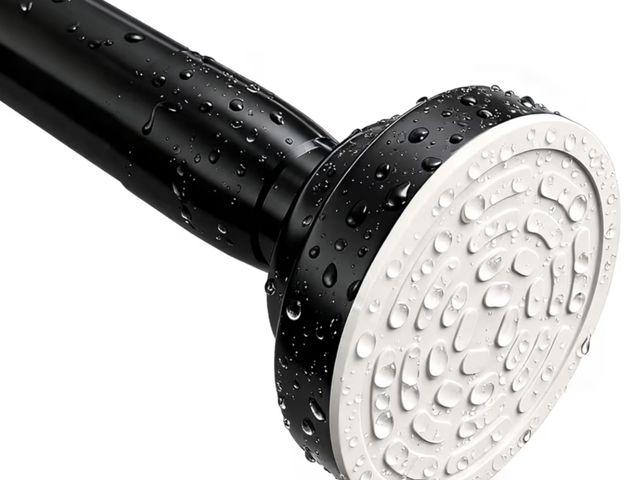 Lot 96-187414 - Umimile Shower Curtain Rod, 1 Inch Diameter Adjustable Spring Tension Curtain Rod, 304 Stainless Ste...