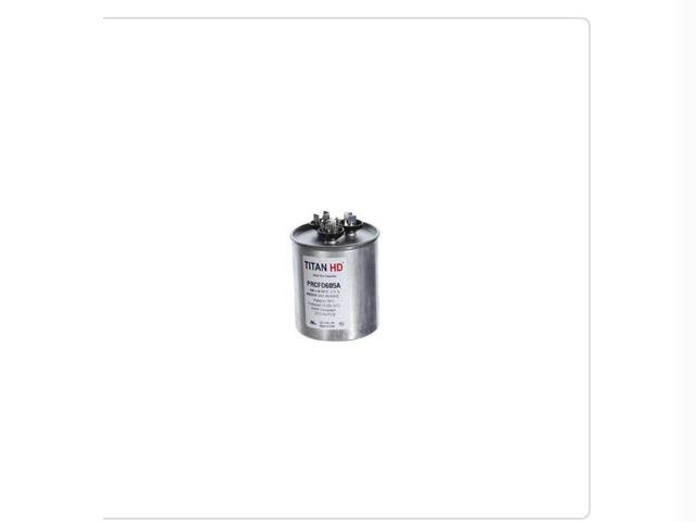 Lot 96-163112 - TITAN HD60 Plus 5 MFD, 440-Volt/370-Volt Dual Voltage Round Run
Capacitor Unused