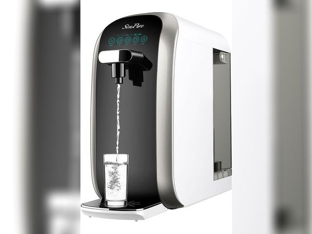 Lot 96-176435 - SimPure Y7P-BW UV Countertop Reverse Osmosis Water Filter, NSF/ANSI 58 Certified, 5 Stage RO Water F...