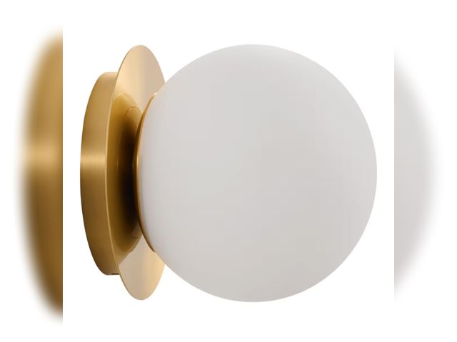 Lot 96-194900 - Salogochong Wall lamp, Classic Single Head Design, Metal Base with Spherical lampshade, Dressing Tab...