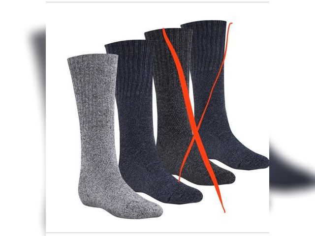 Lot 96-174606 - FIRM GRIP Men's Large Poly/Cotton
Work Socks (2 Pack) New