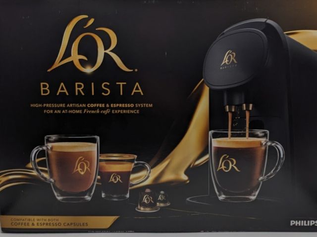 Lot 96-197269 - L'OR Barista Coffee &amp; Espresso System

New.