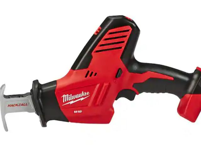 Lot 96-189117 - Milwaukee
M18 18V Lithium-Ion Cordless HACKZALL Reciprocating Saw (Tool-Only)
Used Untested 
Msrp $1...
