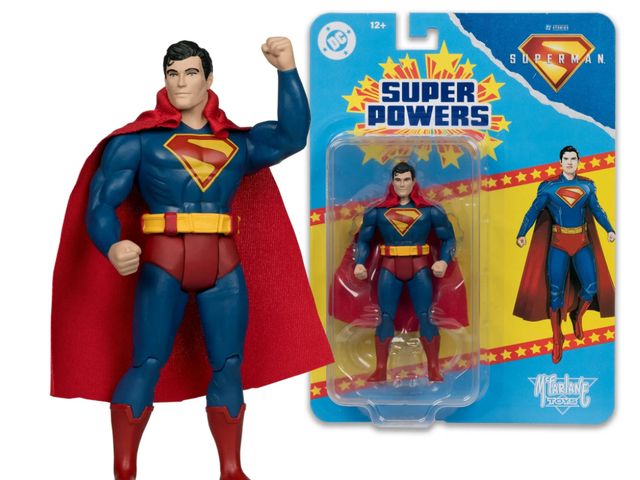Lot 96-164658 - DC Super Powers Superman (Superman Movie) 4.5" Figure -McFarlane Toys
New
