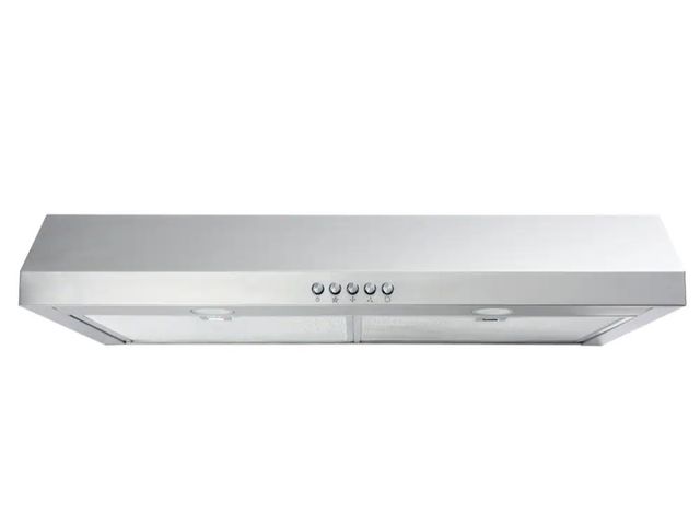 Lot 96-187332 - Vissani
Caprelo 30 in. 320 CFM Convertible Under Cabinet Range Hood in Stainless Steel with LED Ligh...
