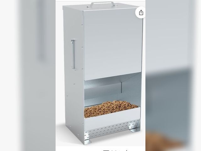 JDCBidding.com - Lot 96-184350 - Cage Rabbit Feeders Automatic Metal ...