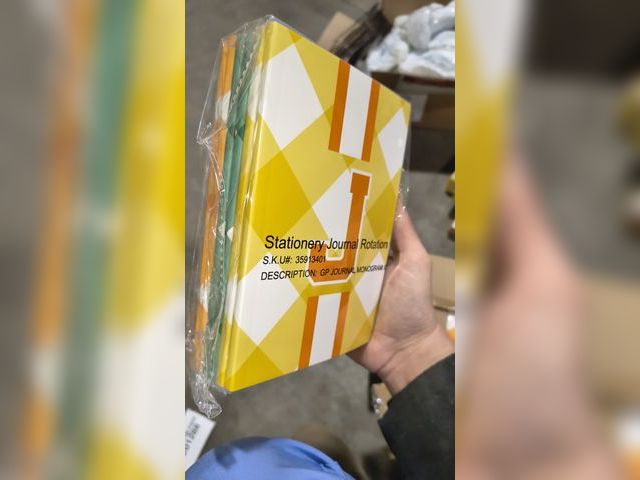 Lot 96-201288 - Casepack of 48 Gp Journal Monogram Cjs Stationery Journal Monogram Cjs 
New