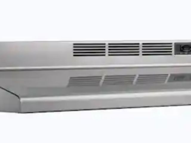 Lot 96-174524 - Broan-NuTone
RL6200 Series 30-Inch Ductless Under-Cabinet Range Hood, Stainless Steel Finish
New