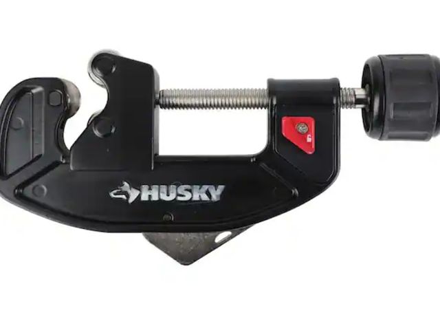 Lot 96-162954 - Husky
2-1/8 in. Quick-Release Tubing Cutter
Open Box Appears Lightly Used