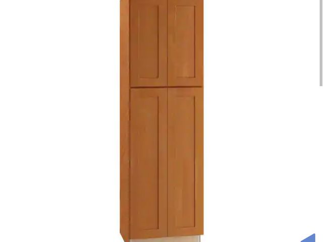 Lot 96-174790 - Home Decorators Collection
Newport 24 in. W x 24 in. D x 84 in. H Assembled Plywood Pantry Kitchen C...