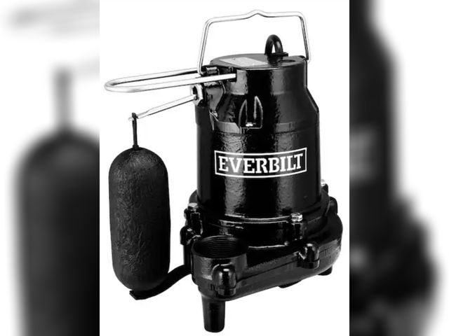 Lot 96-203556 - Everbilt
3/4 HP Pro Snap Action Submersible Sump Pump
Used Untested 
Msrp $329.00