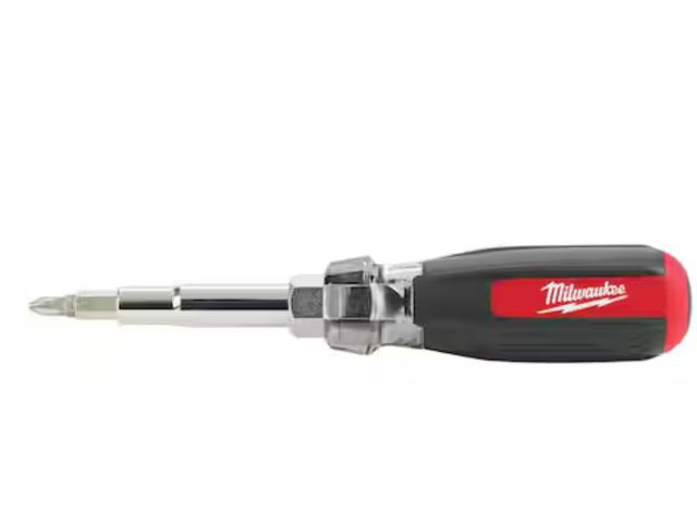 Lot 96-195208 - Milwaukee
13-in-1 Multi-Tip Cushion Grip Combination Screwdriver
Lightly used