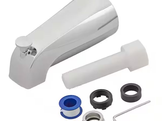 Lot 96-162849 - Everbilt
Tub Spout with Diverter, Chrome

New