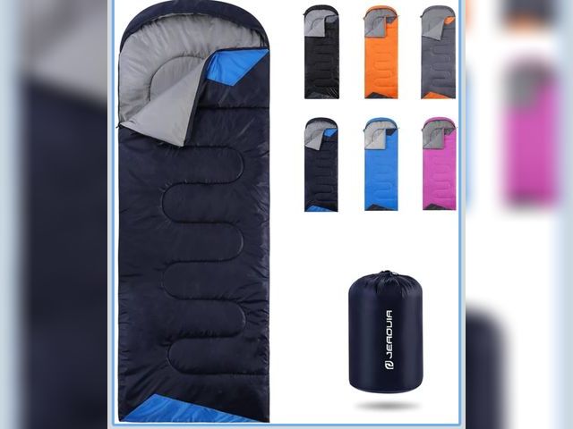 Lot 96-170577 - Sleeping Bags for Adults Backpacking Lightweight Waterproof- Cold Weather Sleeping Bag for Girls Boy...