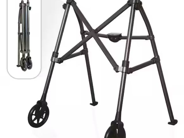 Lot 96-162603 - Stander
Wonder Walker, 2-Wheel Lightweight Folding Walker in Black Walnut

MSRP $100 
New