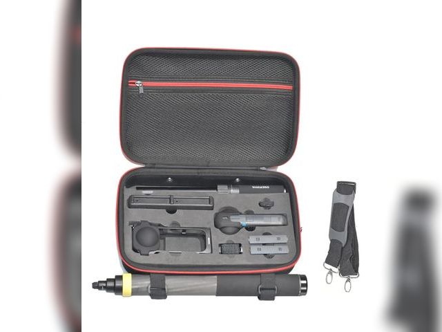 Lot 96-193365 - Fotoleey Hard Case for Insta360 X5/X4/X4 Air - Water-Resistant EVA Foam Protection, Fits Accessories...