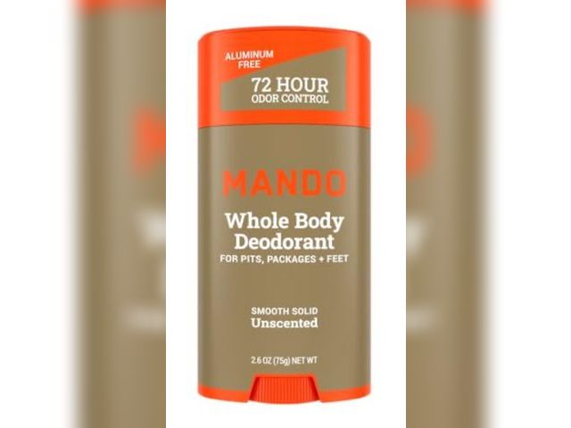 Lot 96-167216 - Mando Whole Body Deodorant For Men Unscented 
New