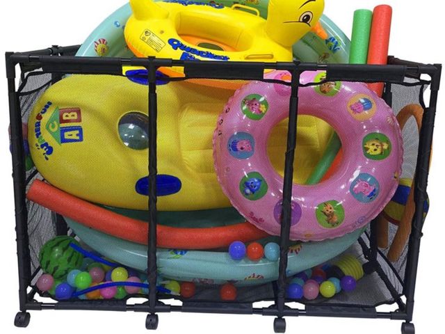 Lot 96-175995 - Voeilgt XX- Large Pool Storage Equipment Holder Container 
Open Box Appears Unused