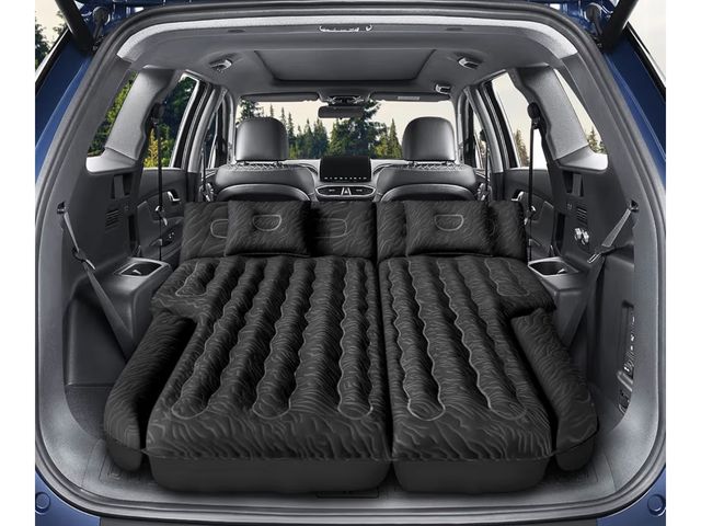 Lot 96-192791 - DikaSun Inflatable SUV Air Mattress Bed Car Mattress for SUV, Double-Sided Flocking Travel Camping B...