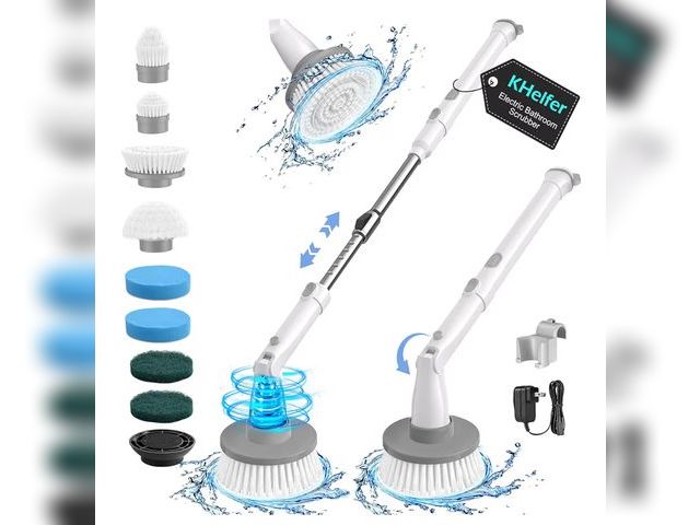 Lot 96-178292 - Electric Spin Scrubber 

New. Actual item may vary slightly from stock photo