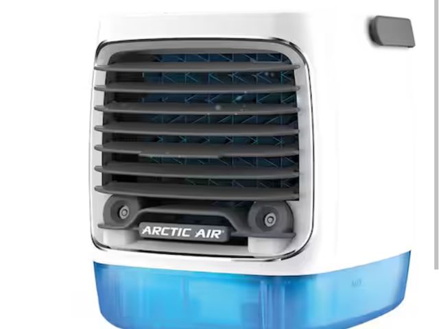 Lot 96-162453 - ARCTIC AIR Turbo Chill Desktop Evaporative Space Cooler with LED Nightlight new