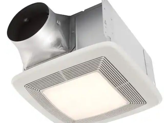 Lot 96-211417 - Broan-NuTone
QT Series Quiet 130 CFM Ceiling Bathroom Exhaust Fan with Light and Night Light, 1.5 So...