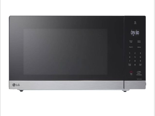 Lot 96-222244 - LG NeoChef 2.0 cu. ft. 1200-Watt
Countertop Microwave in Stainless Steel with Smart Inverter MSRP $3...