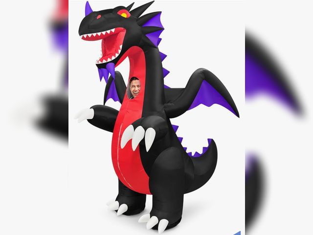 Lot 96-227656 - Danxilu Inflatable Costume Adult, Full Body Blow Up Halloween Costume

Dragon, Dinosaur and Alien Co...