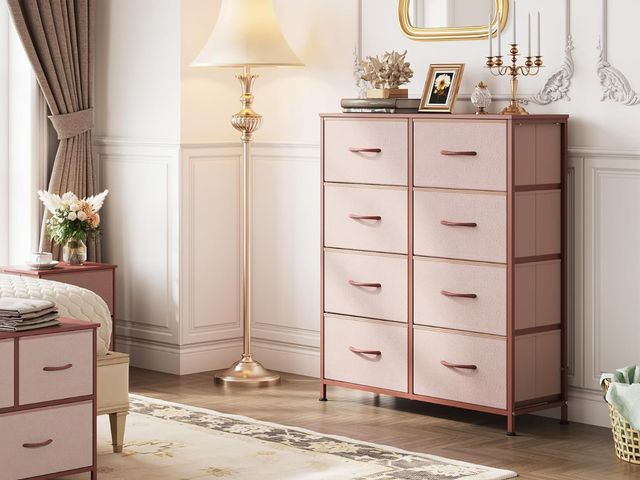 Lot 96-187481 - Appears to be a fabric dresser, may vary from stock photo, appears unused