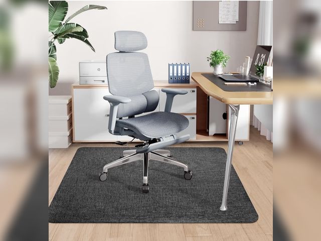 Lot 96-180482 - Sycoodeal Office Chair Mat for Hardwood &amp; Tile Floor, 36" x 48" Heavy Duty Computer Gaming Chair...