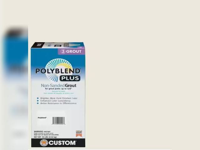 Lot 96-188949 - Custom Building Products
Polyblend Plus #381 Bright White 10 lb. Unsanded Grout
New