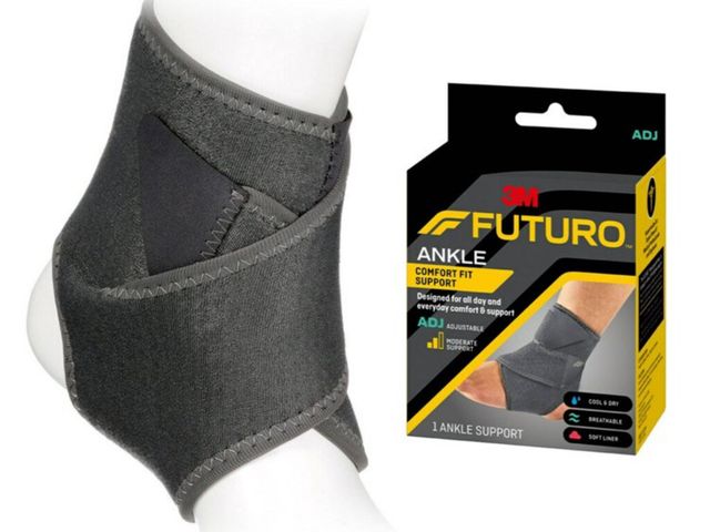 Lot 96-164735 - FUTURO Comfort Fit Ankle Support, Adjustable Everyday Ankle Brace - 1pk
New