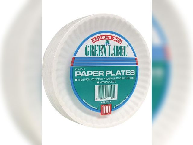 Lot 96-200646 - AJM Green Label Plate 100 Pack 
New