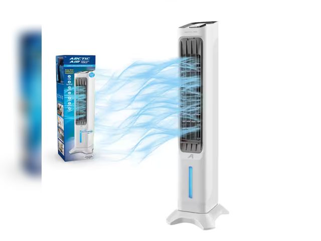 Lot 96-163237 - ARCTIC AIR 100 CFM Turbo Chill Tower Evaporative Space Cooler New MSRP $99