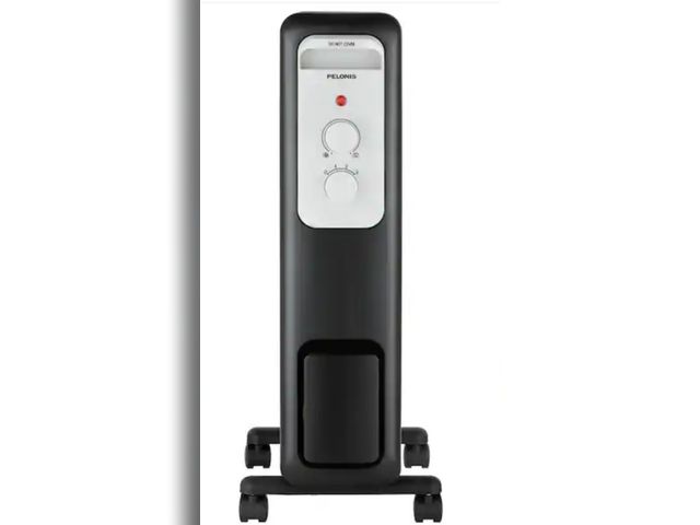 Lot 96-192667 - Pelonis
1,500-Watt Oil-Filled Radiant Electric Space Heater with Thermostat
New