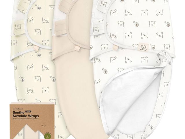 Lot 96-175829 - Baby Swaddle Sleep Sacks with Zipper - 3-Pack Swaddles for Newborns 0-3 Months, Infant, Baby Girls, ...