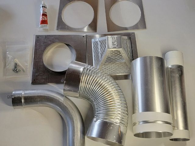 Lot 96-181778 - ProTech Vent Assembly Kit AS41461-1 Rheem Direct Vent Guardian System NOS
Appears Unused