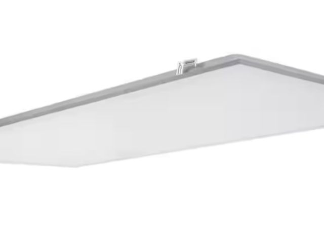 Lot 96-166107 - Commercial Electric 1-Pack 2 ft. x 4 ft. LED Flat Panel 40K 4500 Lumens Standard Dimming New