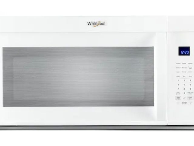 Lot 96-191728 - Whirlpool
30 in. Over-the-Range Microwave in White with Sensor Cooking
New 
Msrp $429.00