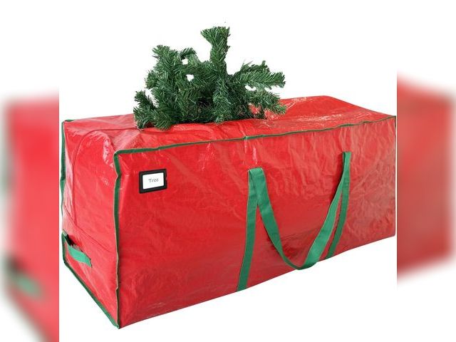 Lot 96-178375 - 9 ft Christmas Tree Storage Bag - Durable Heavy Duty Extra Large Artificial Xmas Holiday Tree Bag wi...