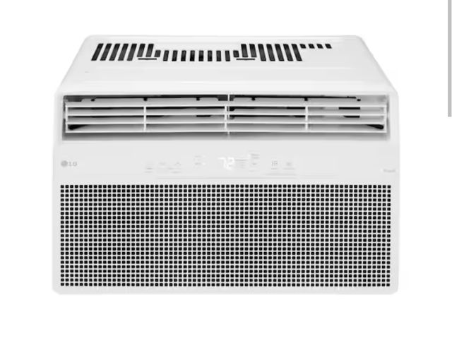 Lot 96-164904 - LG 8,000 BTU, 115 Volts, Window Smart Air Conditioner Cools 350 sq, WiFi Enabled and Dehumidifier in...