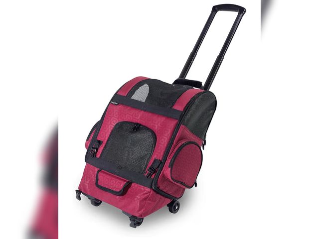 Lot 96-180607 - Gen7Pets Dog Carrier - Large Red Roller Bag Pet Carrier
New
Msrp $174.99